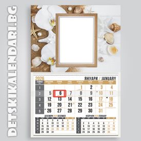 Детски календари Колаж с една снимка 1110-13